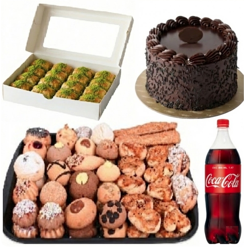 1 kg Fıstıklı Baklava Öne Çıkan 2-3 Kişilik Menü Samsun pasta