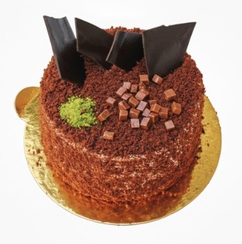4 ile 6 kişilik çikolatalı yaş pasta Samsun pasta