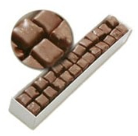 500 Gram Özel Çikolatalı Lokum Samsun pasta