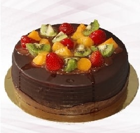 6-9 Kişilik Karışık Meyveli Çikolatalı Zengin Tatlı Lezzet Samsun pasta
