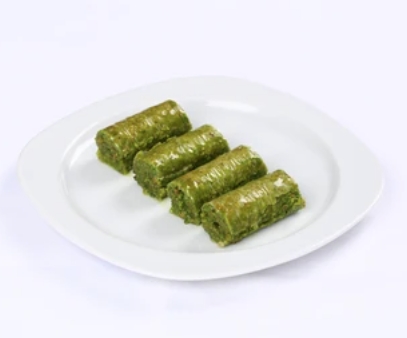 750 Gr Fıstık Sarma Tatlısı - Yoğun Yeşil Renk Samsun pasta