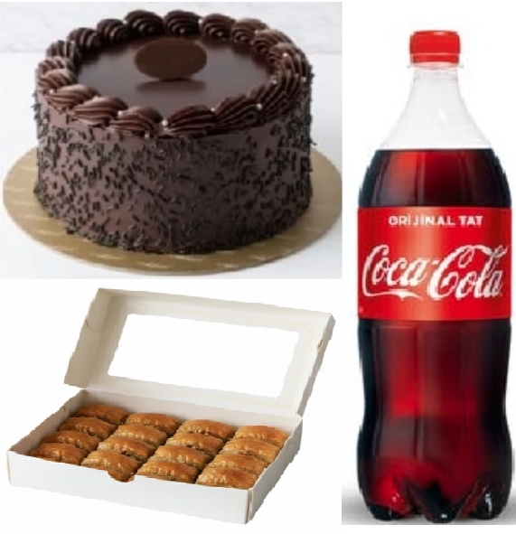 Avantajlı Fırsat Menüsü 4-6 Kişilik Yaş pasta ve menü Samsun pasta