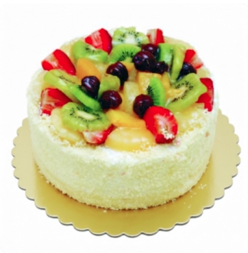 Şık ve Lezzetli 6-9 Kişilik Karışık Meyveli Bayram Pastası Samsun pasta