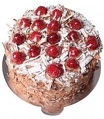 Yoğun Frambuaz Aromalı 6–9 Kişilik Çikolatalı Frambuazlı Yaş Pasta Samsun pasta